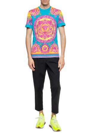 Baroque pattern t-shirt, zdjęcie 2 Baroque pattern t-shirt od Versace